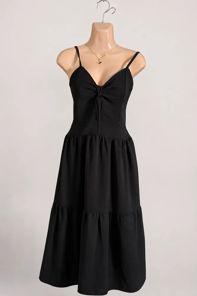 Vestido negro elegante